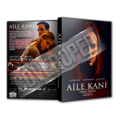 Aile Kanı - Family Blood 2018 Türkçe Dvd cover Tasarımı